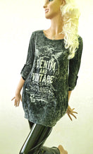 Zeige Bild Italy Vintage Longshirt Gr.34/36 2