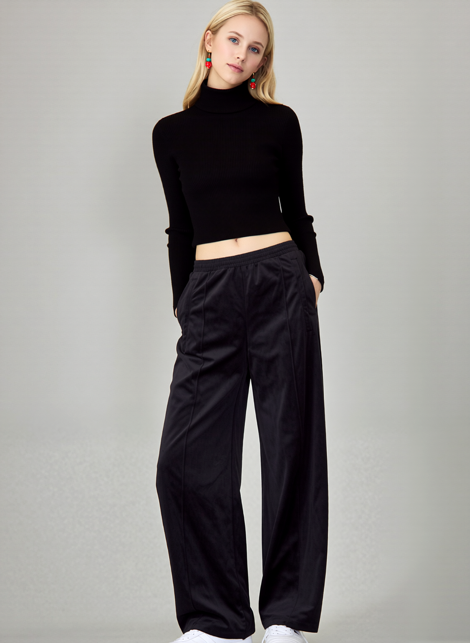 Adidas Originals Velvet Trackpants Firebird regular schwarz Gr.L/ 38/40