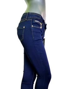 Damen Jeans Hose Röhrenjeans Skinny Slim Fit  Stretch Gürtel XS-XL