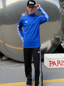 Zeige Bild Adidas Youth 23 League Training Top unisex royalblau Longsleeve Gr.176 2