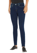 Zeige Bild Calvin Klein Mid Rise Skinny Jeans dunkelblau Gr. W33 L30 3