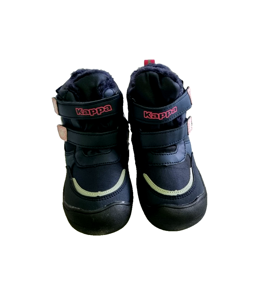 Kappa Einhorn Stiefel gefüttert Winterstiefel Boots blau pink Gr.27