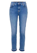Zeige Bild Boss Orange Jeans Jackie MRC 1.0 blau used mid Rise  slim Crop Gr. W30 4