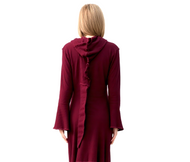 Gugel Zipfelkleid Shirtjacke Goa Ethno Medieval Hippie Gr. S/M