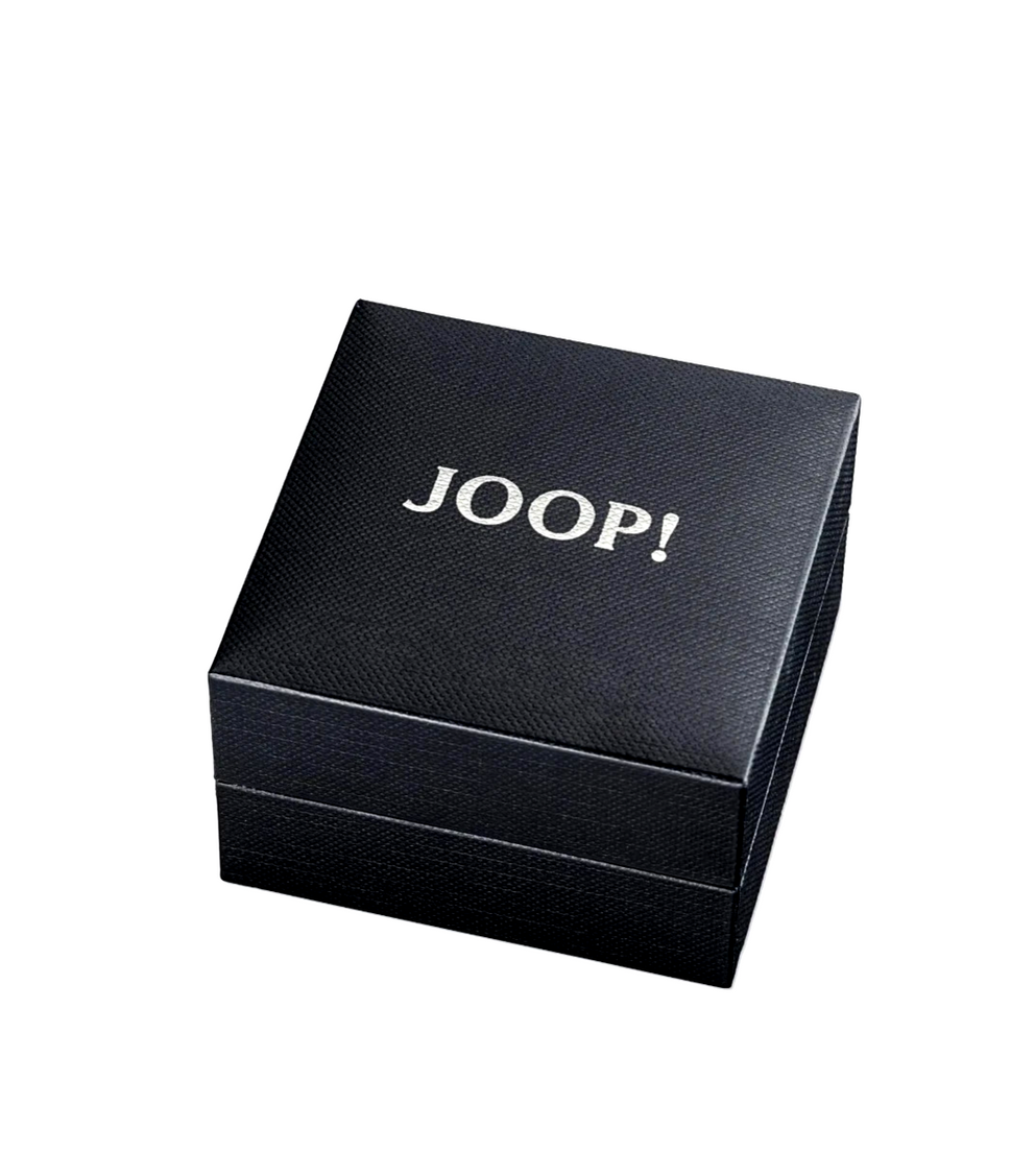 Joop! Kettenring Logo Gliederring vergoldet 925 er Silber Gr.56 (18)