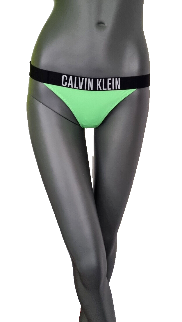 Calvin Klein Bikinihose Ultra Green brazilian half string Gr.M/36