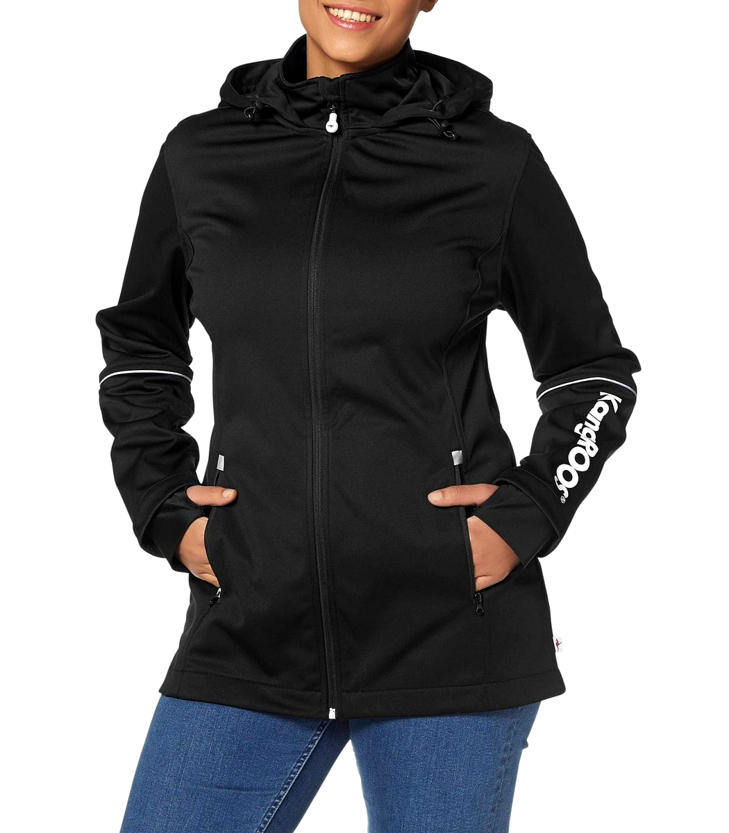 KangaROOS Softshelljacke Übergangsjacke schwarz Gr.40 - 50