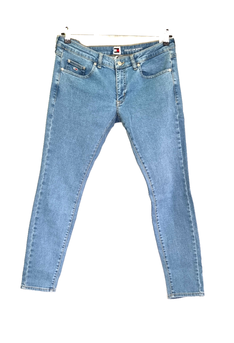 Tommy Hilfiger Sophie Low Skinny Damen Jeans mittelblau W33-L32