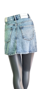 Zeige Bild Calvin Klein Salt Pepper A-Linie Jeansrock highwaist Gr. 164/34 2