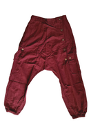 Zeige Bild Haremshose Pumphose Aladinhose Pluderhose Yoga Goa Sarouel Baggy braun 34/36 4