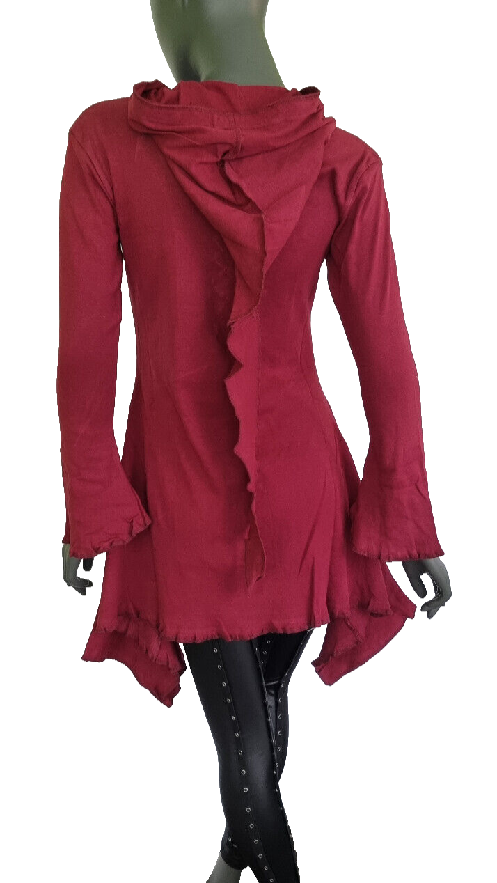 Gugel Zipfeljacke Medieval Gothic Ethno Hippie Witch Pixie  Gr.S/M, L/XL