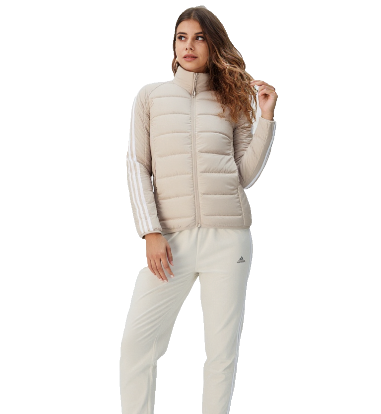 Adidas Damen Essentials 3-stripes Light Down Jacket Daunenjacke slim Gr.S/34