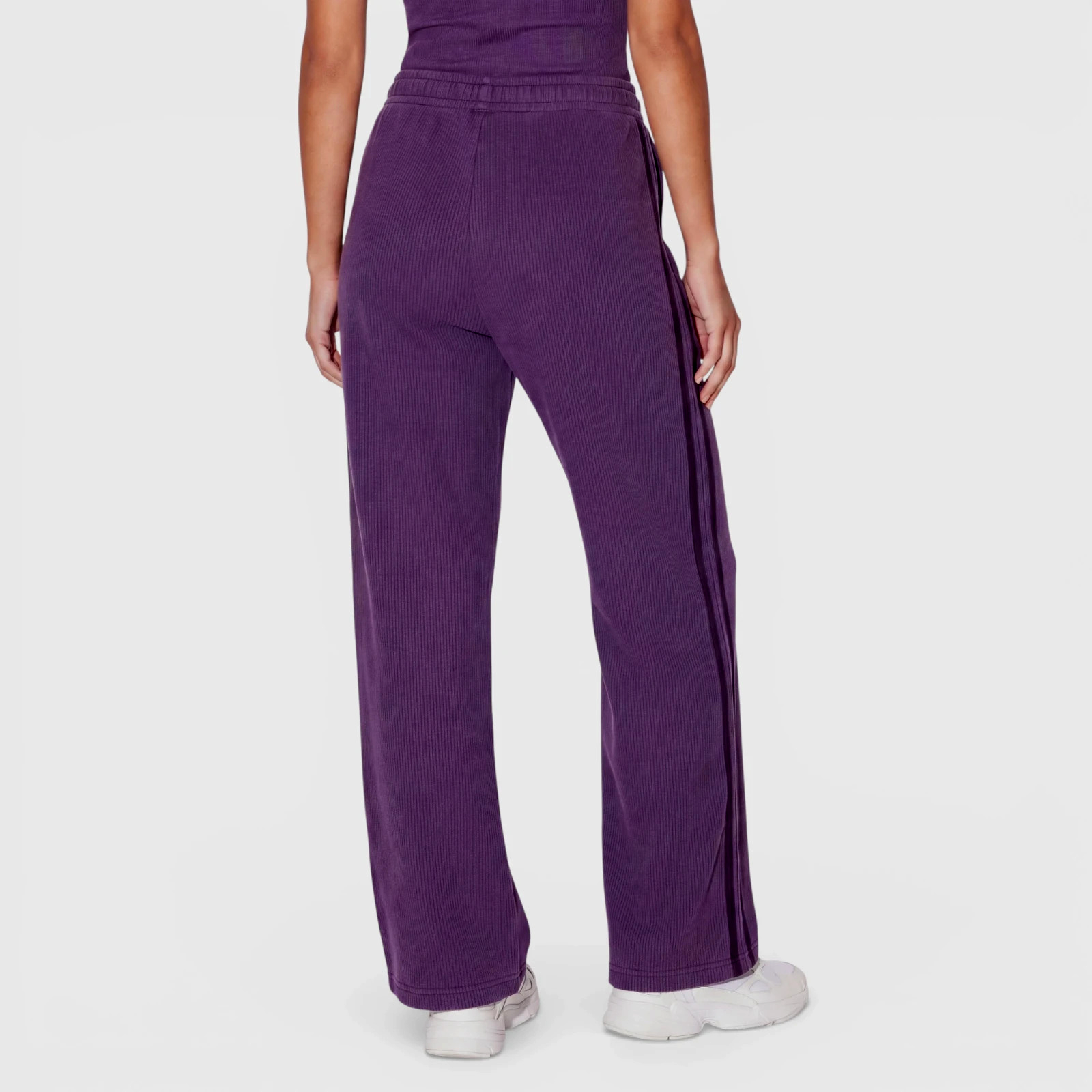 Adidas Originals Firebird Strick Pants mid wide leg lila Gr.S/34/36