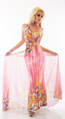 Zeige Bild Jenny Fashion Longdress Maxikleid  Schleppe Gr.34/36 3