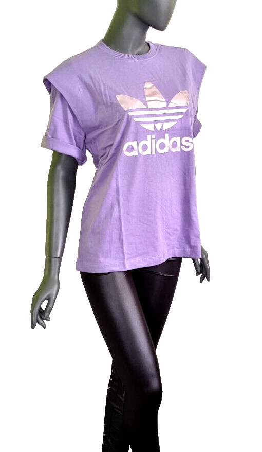 Adidas 2 Teiler Trefoil oversized cut IC7203 schwarz Gr.M