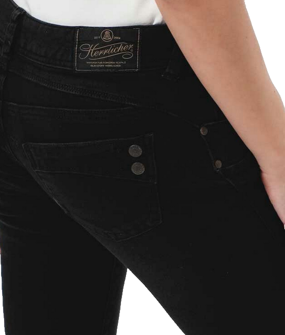 Herrlicher Jeans Piper Slim Denim schwarz Gr.W32 L32