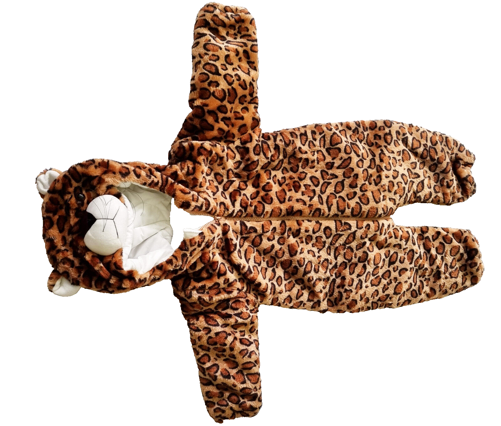 Animal Kinder Winteroverall Snowsuit Plüsch Thermo Gr. 104/110