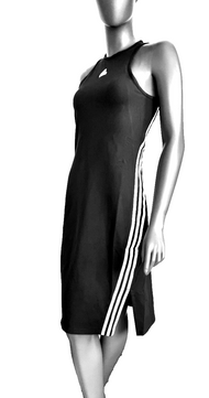 Adidas Future Icons Jerseykleid schwarz weiss IP1575 Gr. 36 - 44