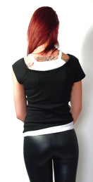 Zeige Bild Double Look Skull Wings  Shirt Gr.34-38 3