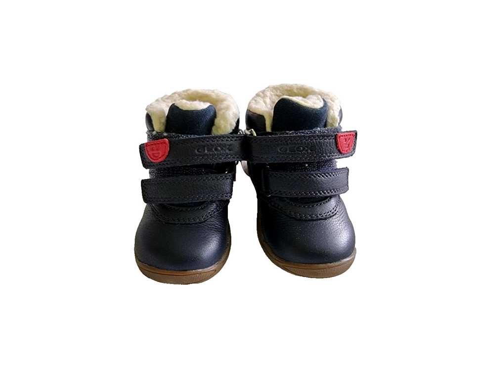 Geox Macchia Lauflernschuhe Leder Winterboots Gr.18