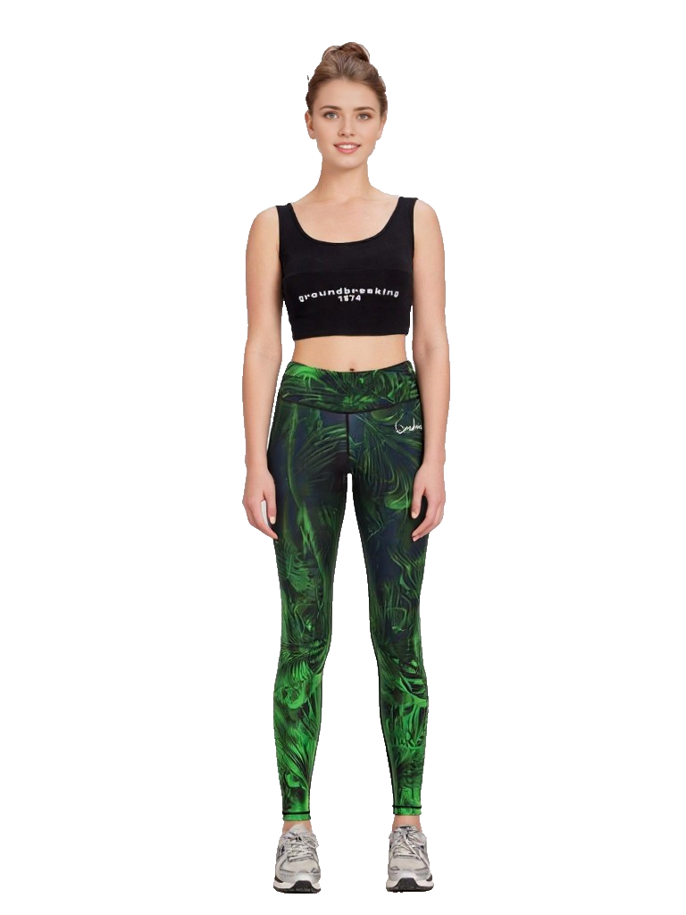 Winshape  Leggings Rain Forest Functional Power Shape Tights Gr.XXL