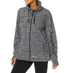 Zeige Bild KangaROOS Fleecejacke  grau melange Gr.40 - 50 3