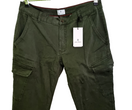 Zeige Bild Delmao Cargohose Herren oliv straight fit Gr.W36 L34 3