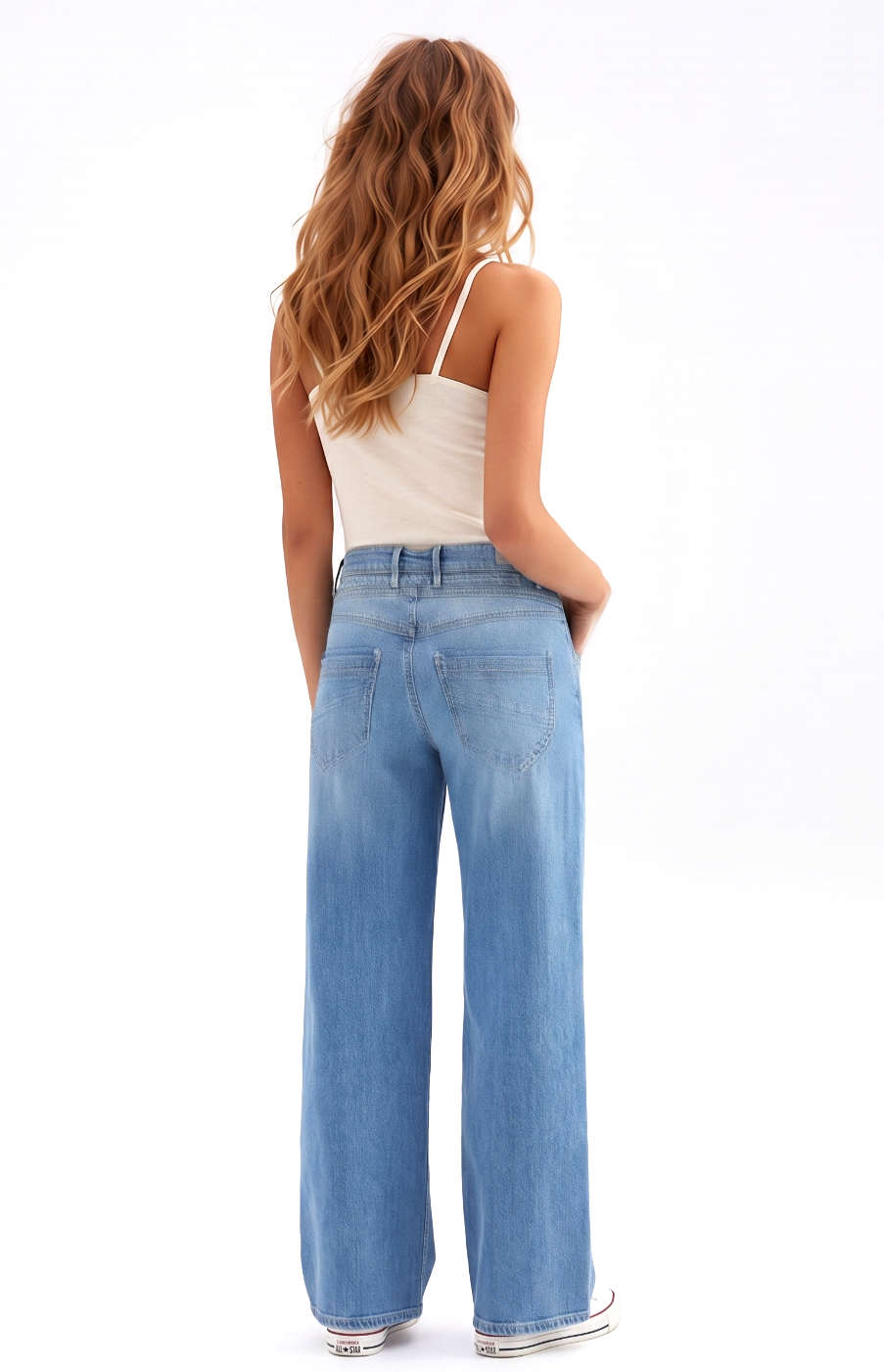 Gang Jeans 94Medina wide leg blue Gr.W28 (34)