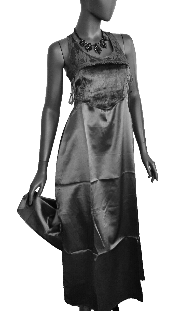 Bäres Gothic Maxikleid Mittelalter Gothic Witch schwarz Gr. 34