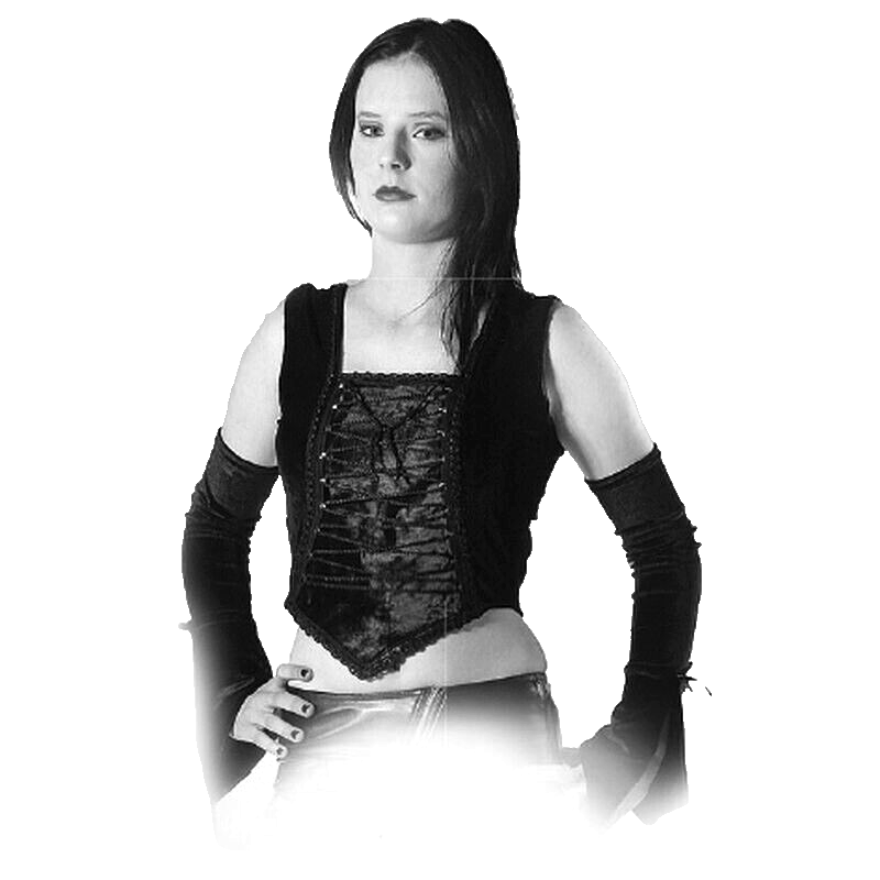 Samttop Miedertop Gothic Larp Witch Medieval Corsagentop Gr. L/XL 38/40