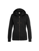 Zeige Bild Bench Sweatjacke Kapuze schwarz kupfer Loungejacket Gr.40-50 2