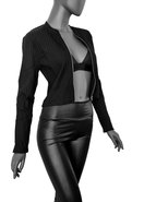 Zeige Bild Calvin Klein short Shirtjacke Rib Zip Gr.XL 40 3