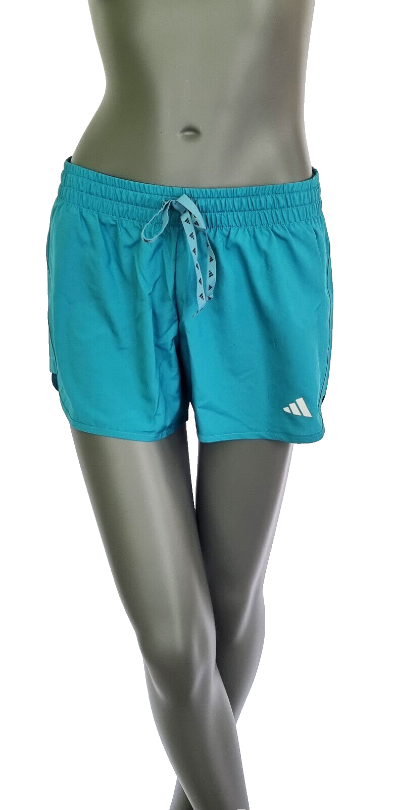 Adidas Laufshorts Damen  grünblau hy6965 Gr.M/38