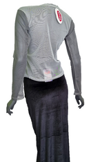 Zeige Bild Bäres Netzshirt grau 2 tone Gr.34-38 freesize 2