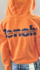 Zeige Bild Bench Sweatjacke Damen Be Performance Hoodie Oversize orange Gr.34 -40 2