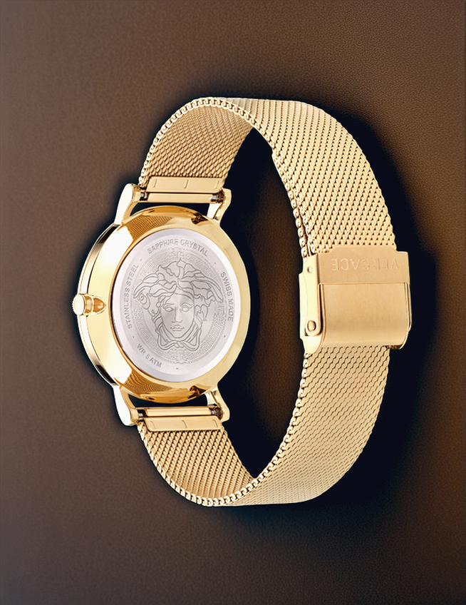 Versace Armbanduhr VE3M01323 Damenuhr gold