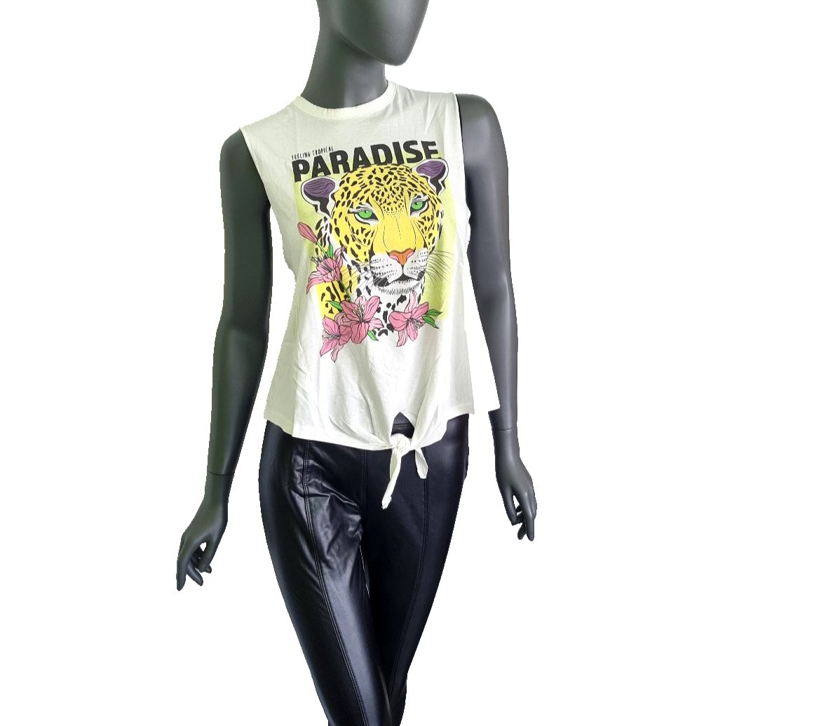 Only Sommertop Paradise Animal Print Gr. L/38