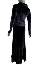 Zeige Bild Bäres Blazer Edwardian Gothic Victorian Samtjacke Stulpenärmel Gr. 36/38 4