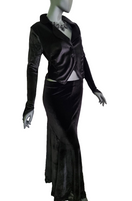 Zeige Bild Bäres Blazer Edwardian Gothic Victorian Samtjacke Stulpenärmel bordeauxGr. 36/38 4