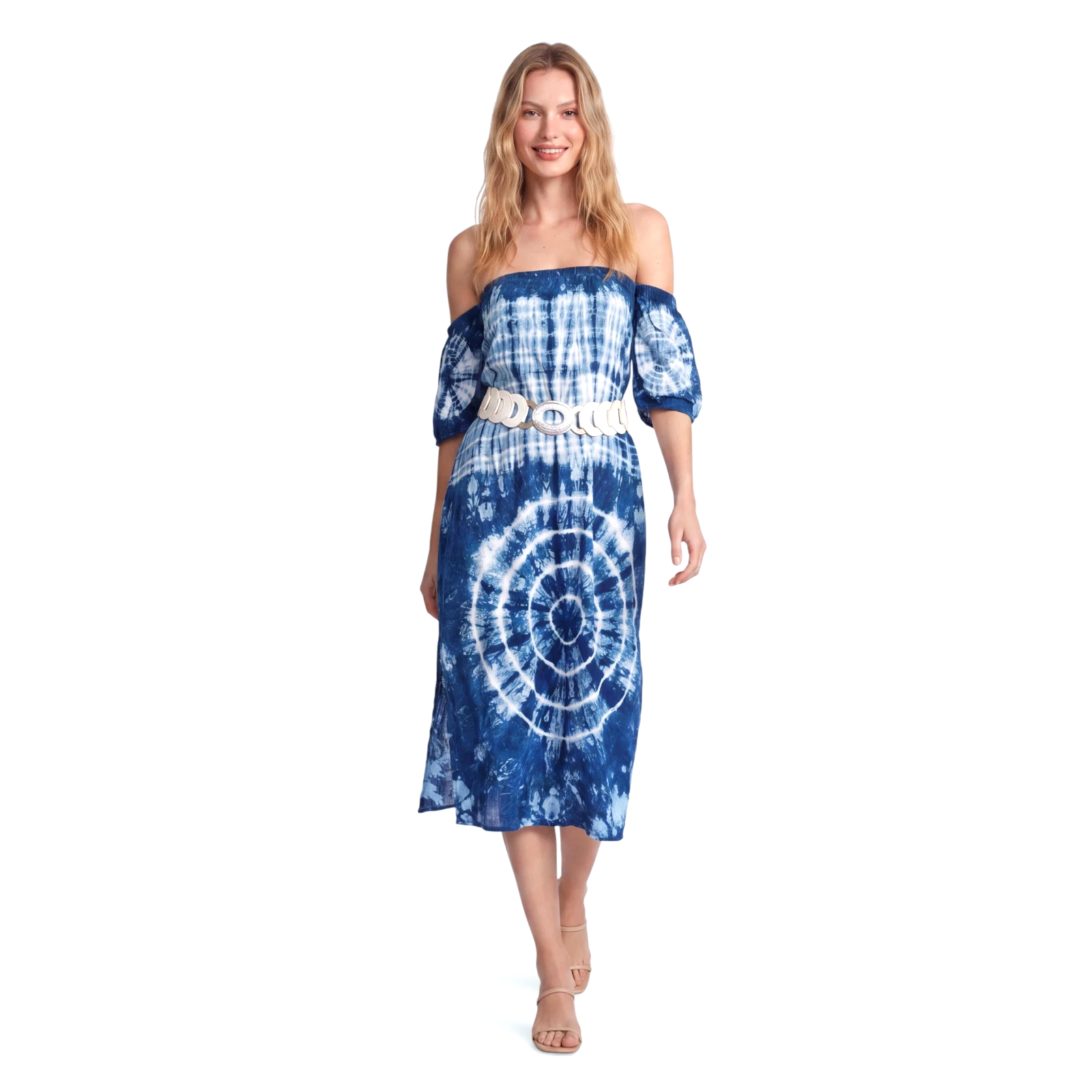 Batikkleid Kombitalent Tunika Rock Strandkleid Partylook Boho Hippie Gr.36/38