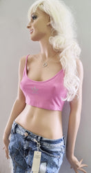 Zeige Bild adidas Originals Bustier-Top  Bra Top Strass Bling Bling Gr. 32-42 4