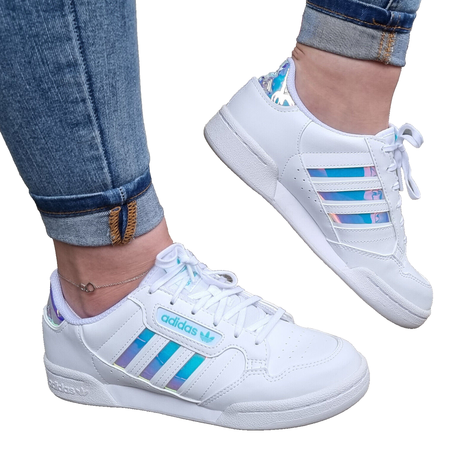 Adidas continental 80 stripes pulse aqua Gr.38