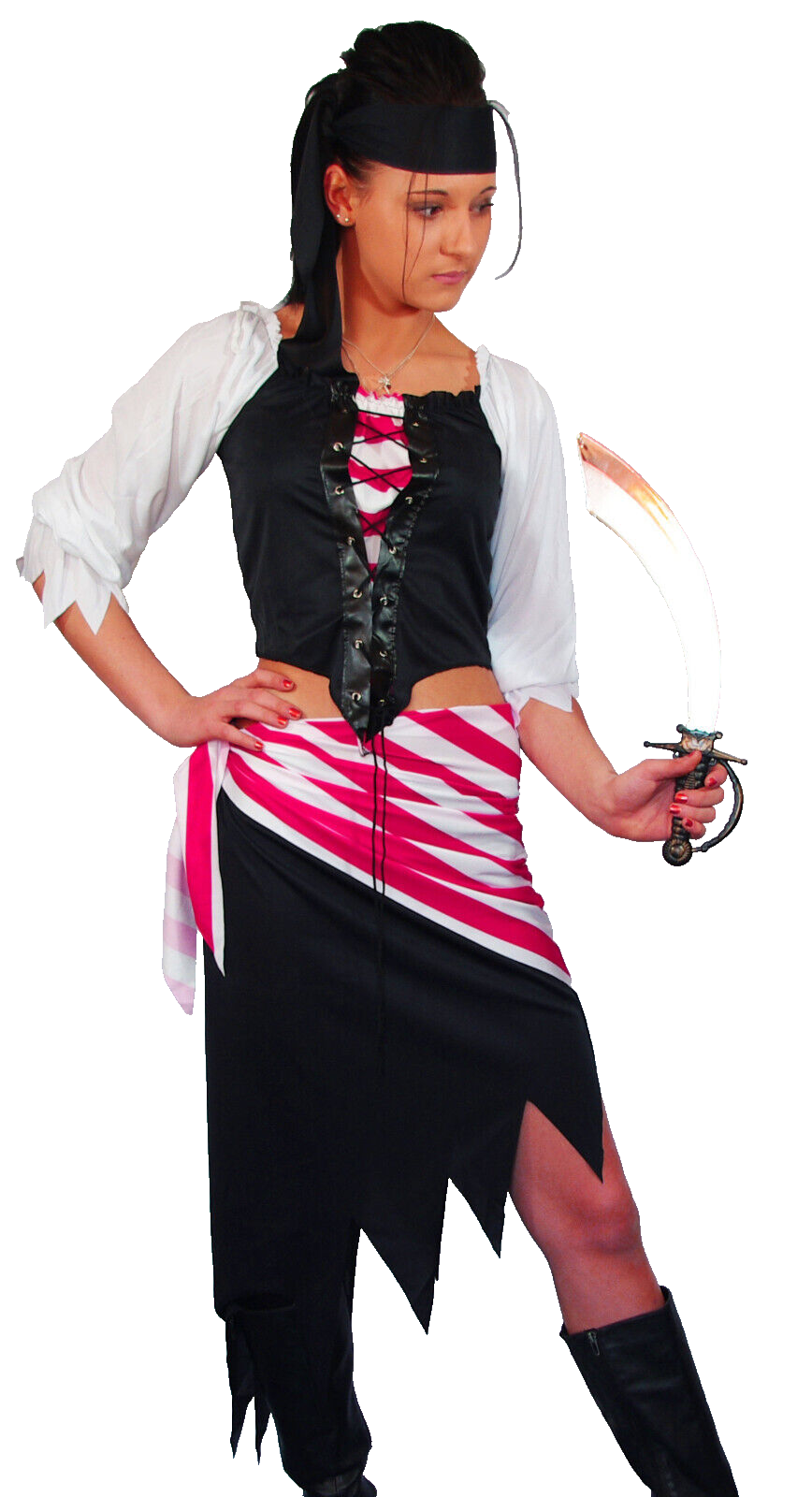 Ruby Kostüm Fasching Pirat Gr.38