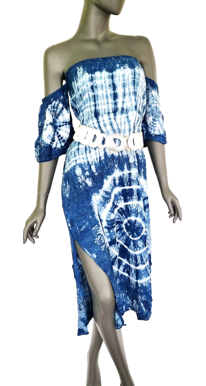 Batikkleid Kombitalent Tunika Rock Strandkleid Partylook Boho Hippie Gr.34-38