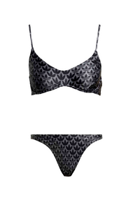 Adidas Bügel-Bikini Set Women's Originals Monogram HS5406 Gr.XL/40 Cup B/C