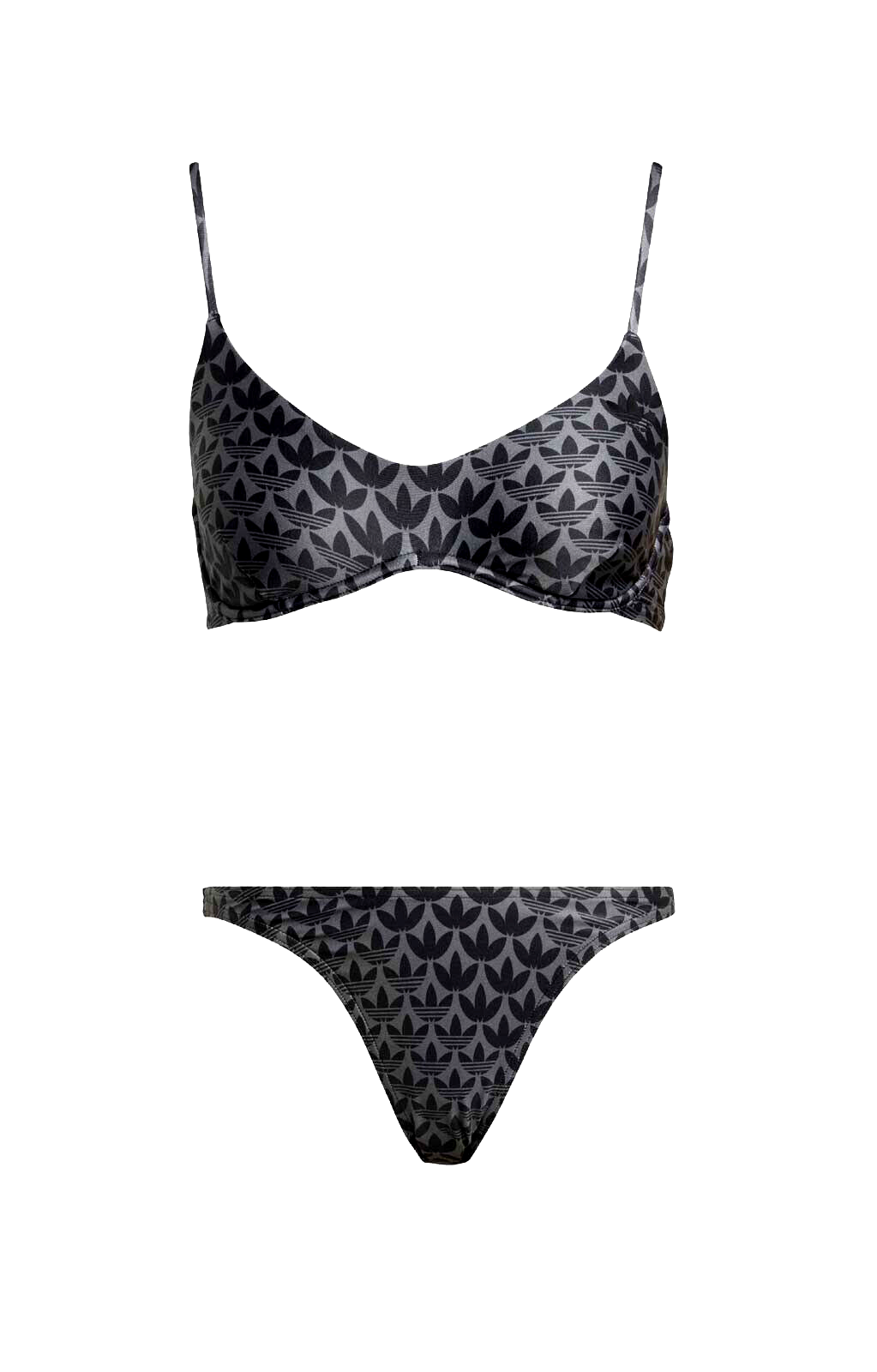 Adidas Bügel-Bikini Set Women's Originals Monogram HS5406 Gr.XL/40 Cup B/C
