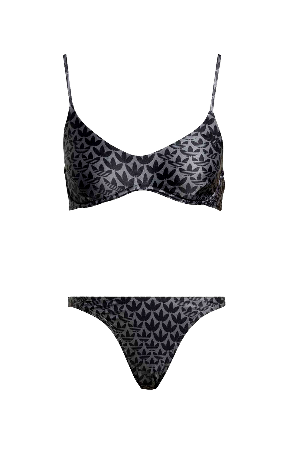Adidas Bügel-Bikini Set Women's Originals Monogram HS5406 Gr.XL/40 Cup B/C
