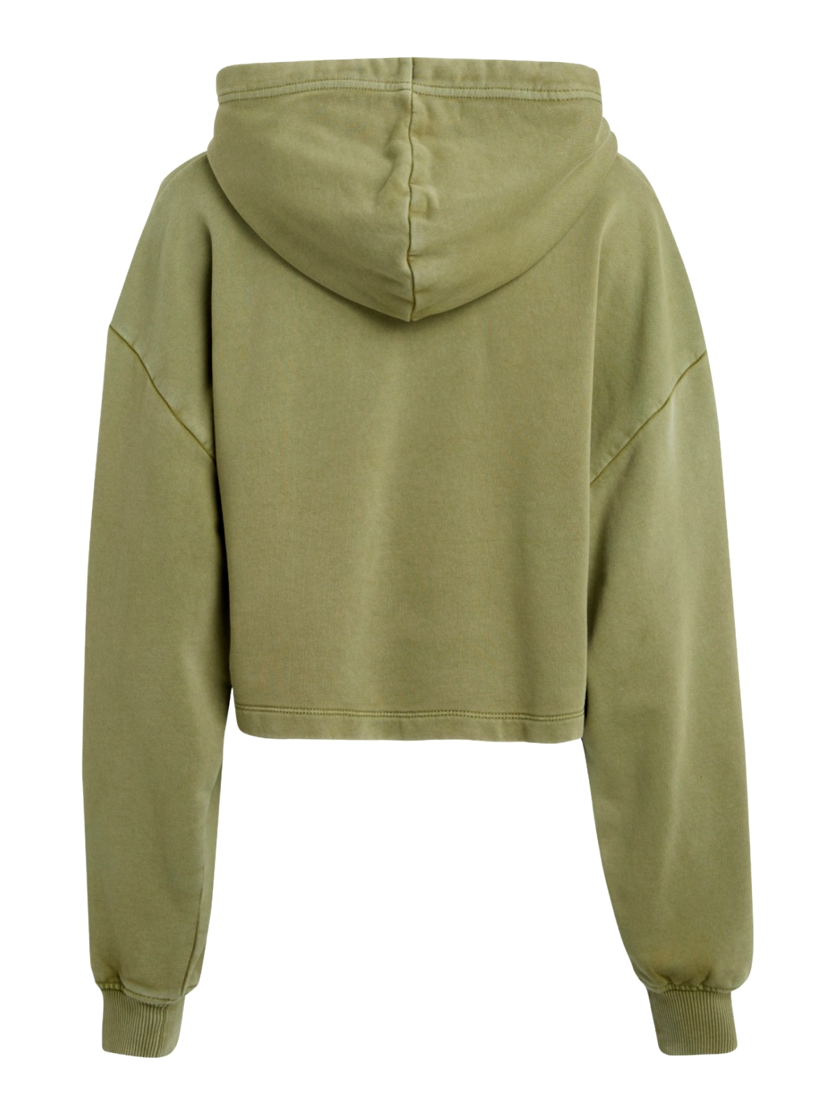 Calvin Klein Hoodie Sweater oversized used look oliv Gr.XL/40-44