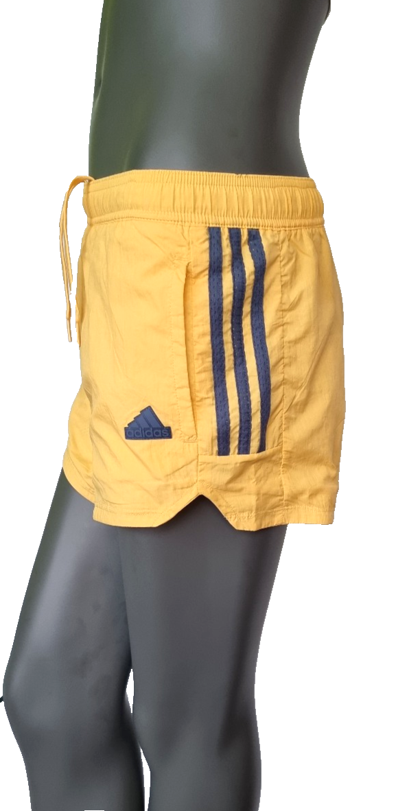 adidas Sportshorts Tiro Cut 3-Stripes IS0722 Gelb blau Loose Fit Gr.XS-L