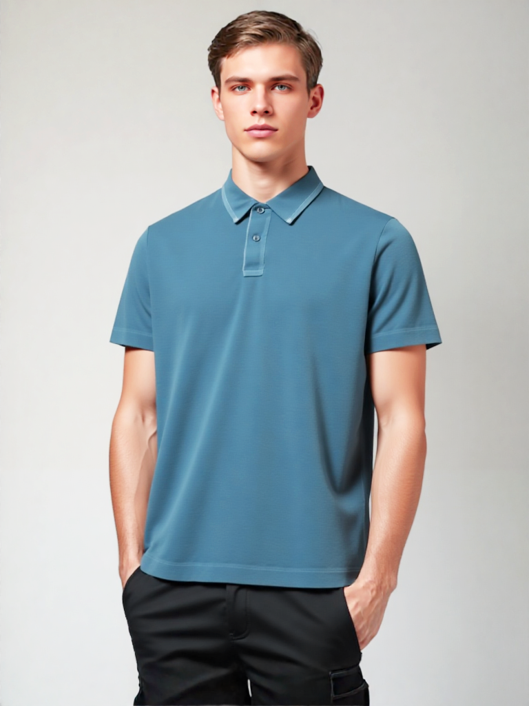 Joop! Herren Poloshirt Djamal - Modern Fit petrol blau Gr.M-L